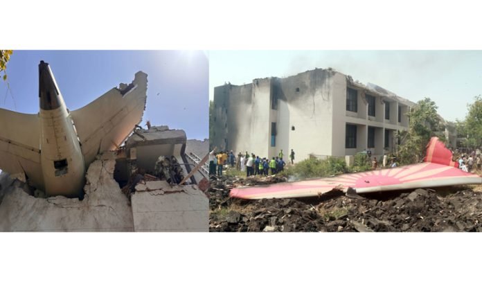 265 Feared Dead in Air India AI171 Crash in Ahmedabad; Plane Slams into Medical Complex